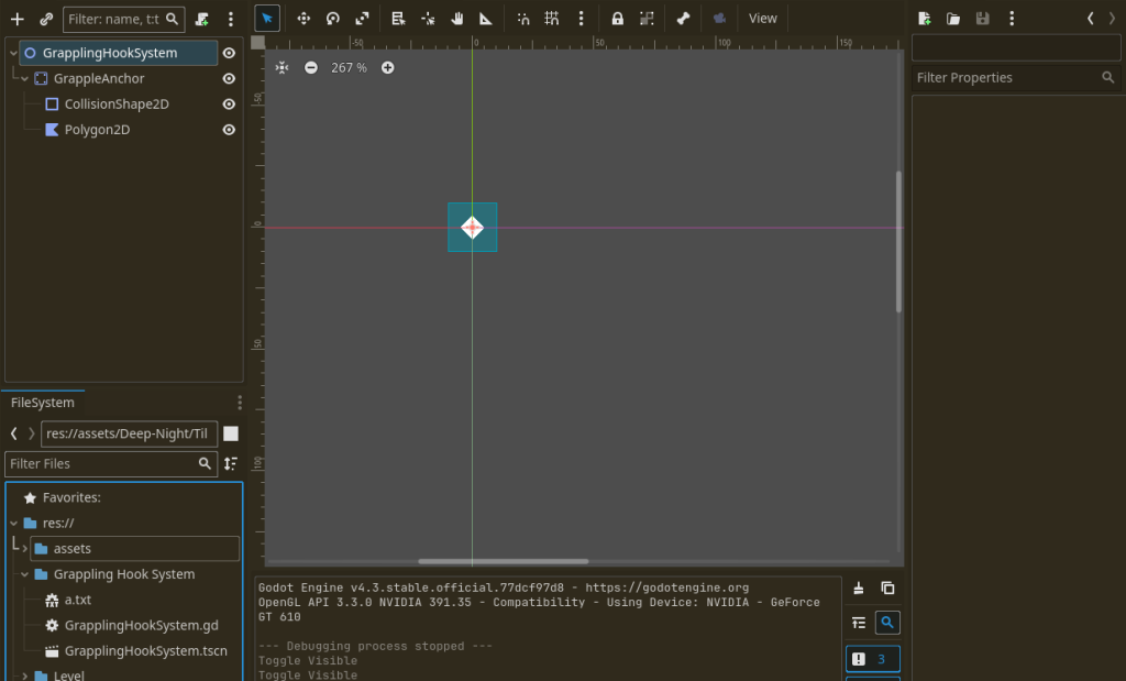 making pendulum in godot