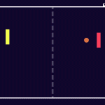 pong game made in godot