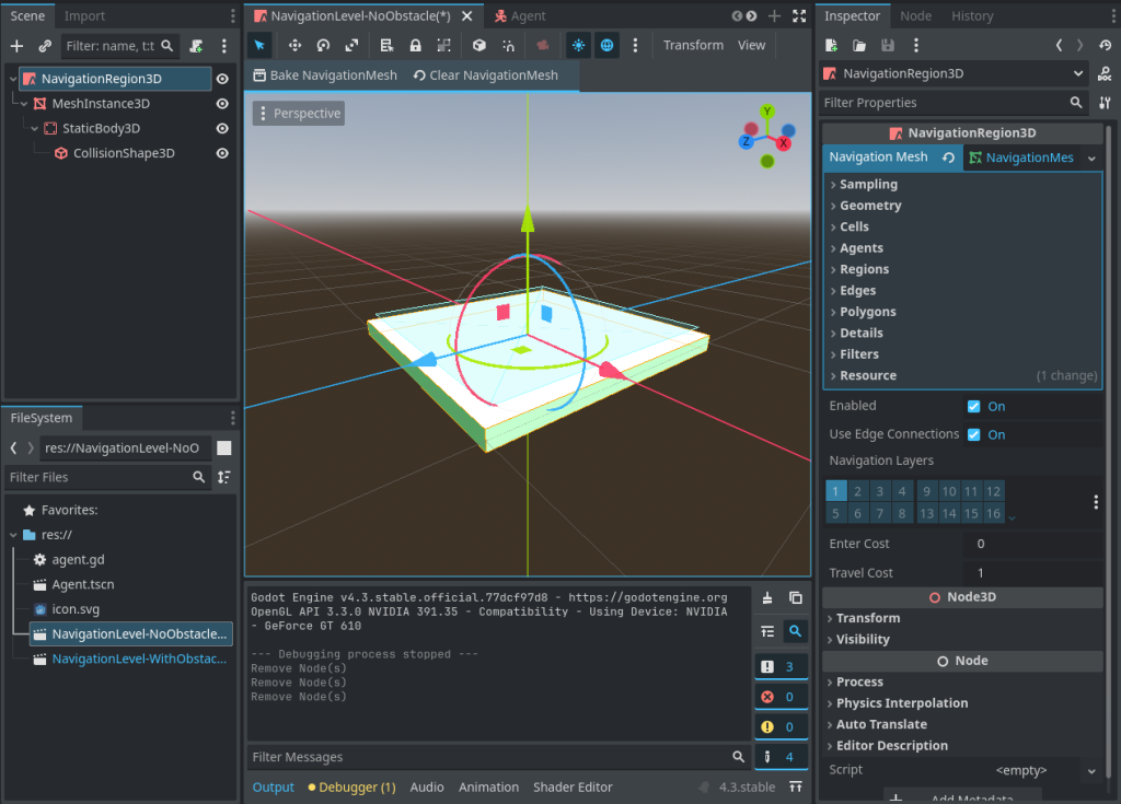 navigation region godot