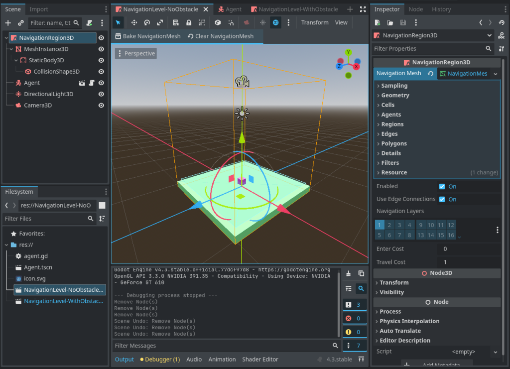 godot navigation system tutorial