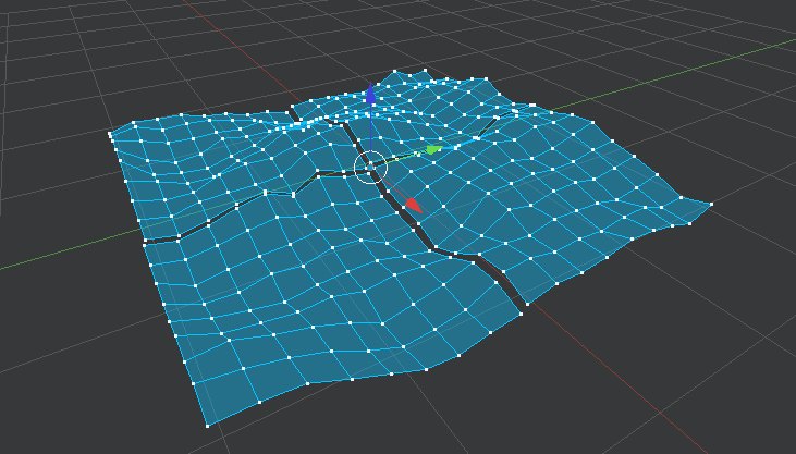 terrain chunks in blender